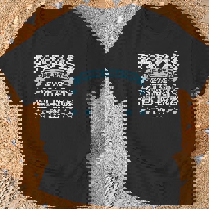 メンズ パパスは子供の家族のパパから Tシャツ 高齢者への贈り物