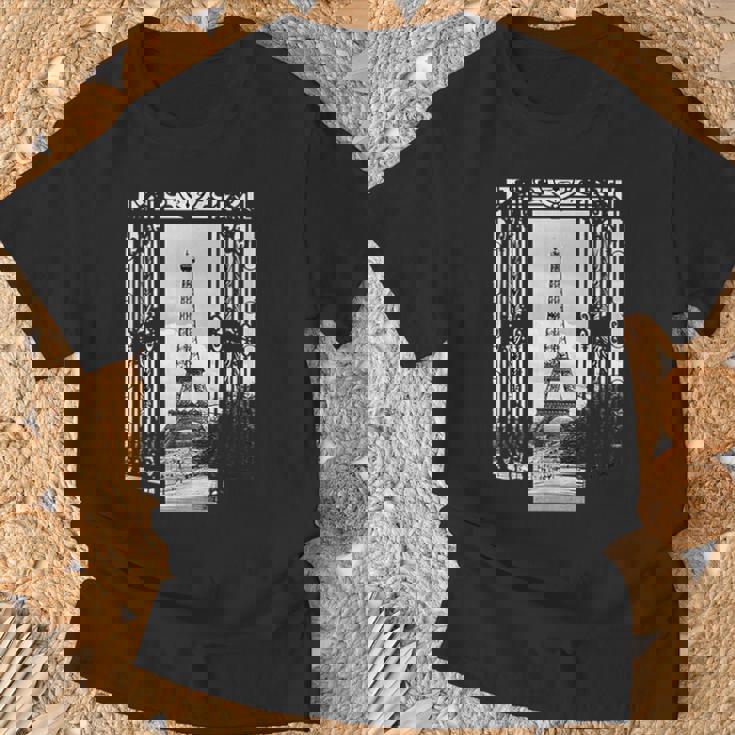 パリエッフェル塔 Tシャツ 高齢者への贈り物