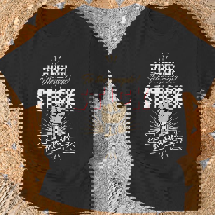 パワー・トゥ・ザ・ピープル、イット・トゥ・ザ・マン Tシャツ 高齢者への贈り物