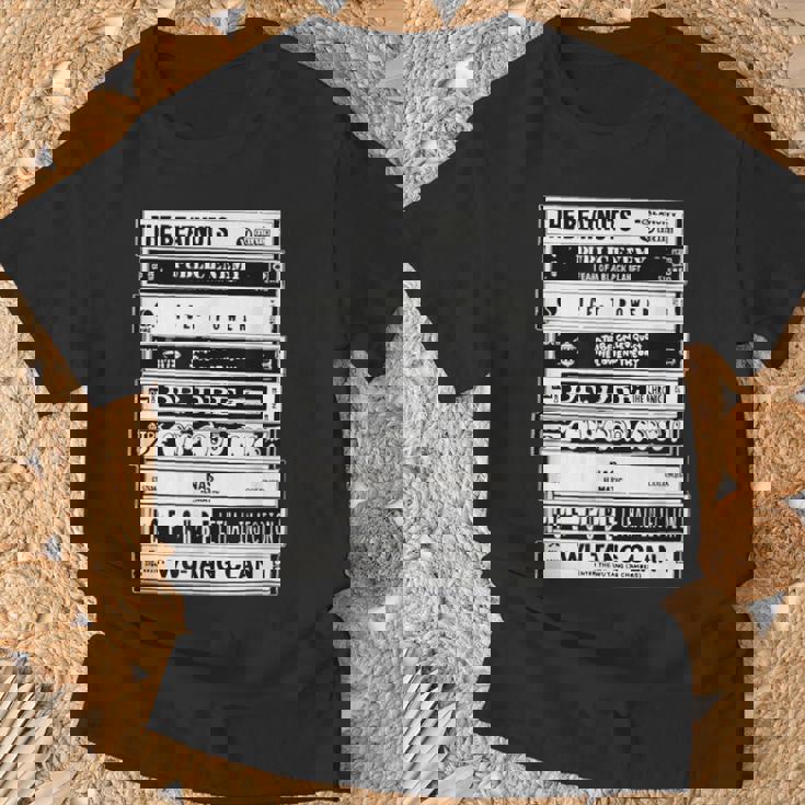 ヒップホップアーティスト カセット オールドスクールラップ Tシャツ 高齢者への贈り物