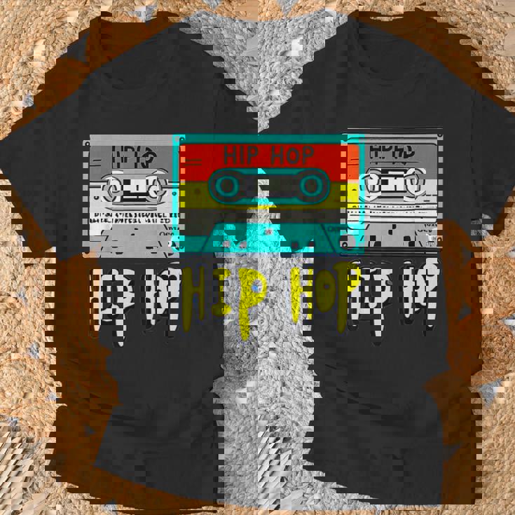 ヒップホップカセットテープ Tシャツ 高齢者への贈り物
