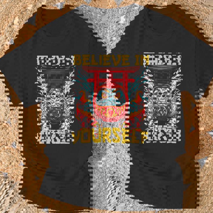 ビリーブインユアセルフ 鯉のぼりだるま Tシャツ 高齢者への贈り物