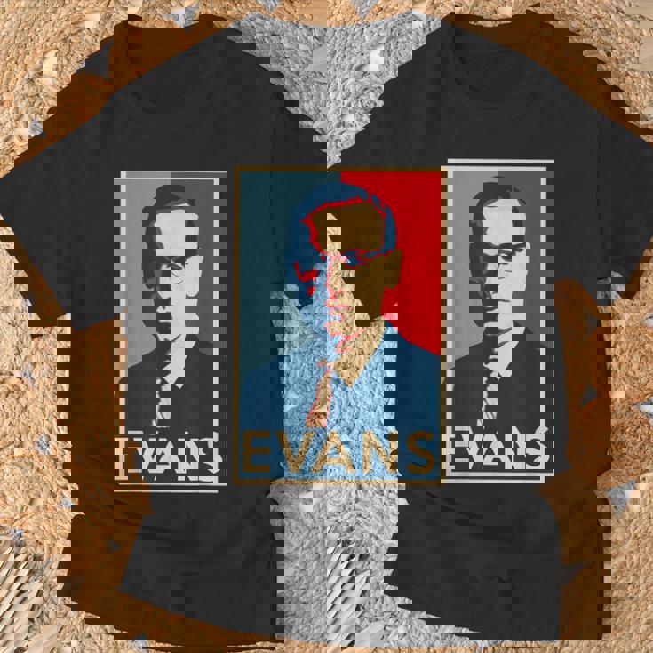 ビル・エヴァンス・ホープ ポスター グレート・オブ・ジャズ・ヒストリー Tシャツ 高齢者への贈り物