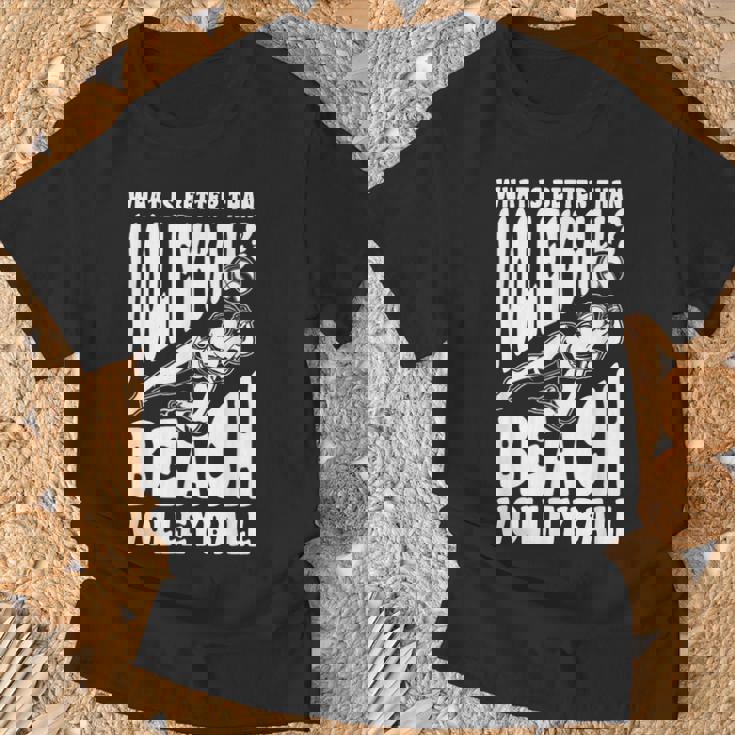 ビーチバレー選手の言葉 Tシャツ 高齢者への贈り物