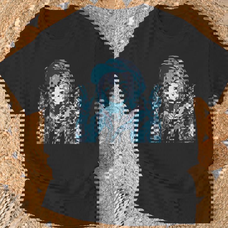 ファニースマイル サイバーパンク Nr 7 Tシャツ 高齢者への贈り物