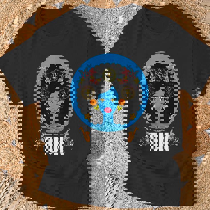 ファンク ソウルフル・ジャズ カラフル・ミュージック Tシャツ 高齢者への贈り物