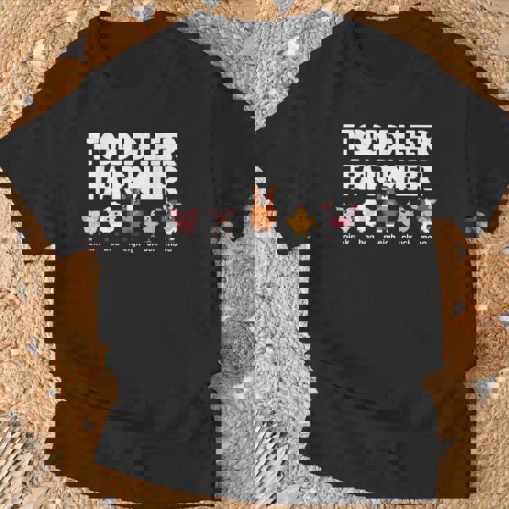 ファームアニマルサウンドoink Baa Neigh Cluck Moo 幼児農家 Tシャツ 高齢者への贈り物