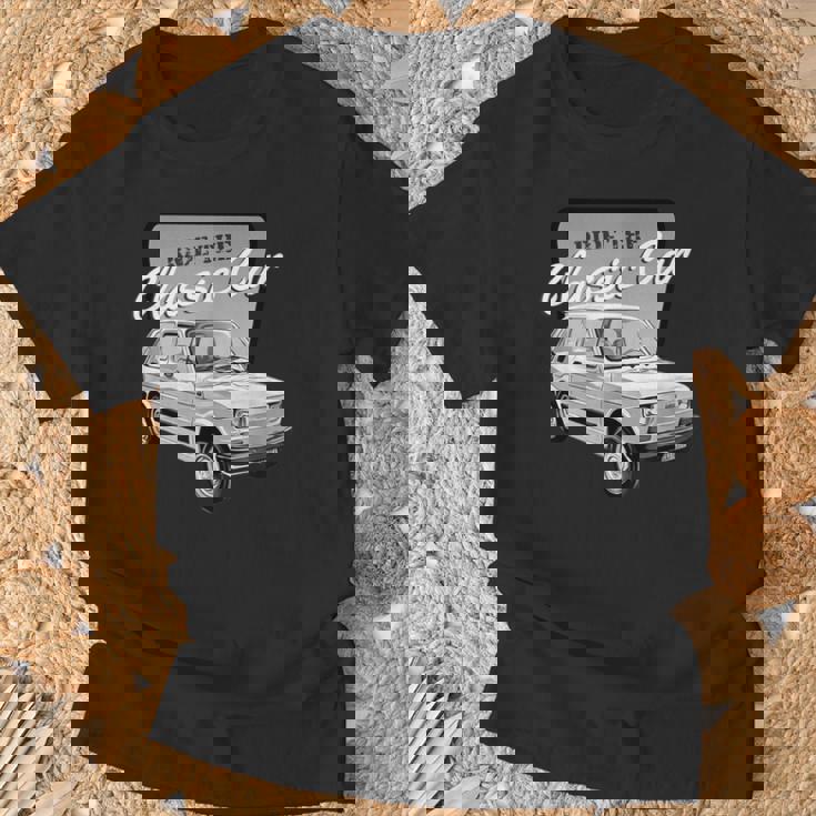 フィアット 126 Tシャツ 高齢者への贈り物