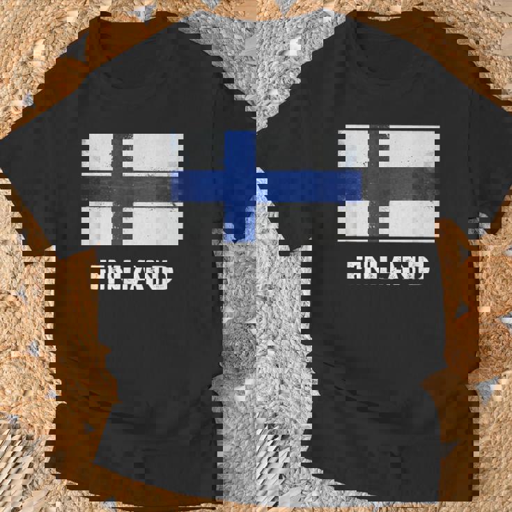 フィンランド国旗tシャツ Tシャツ 高齢者への贈り物