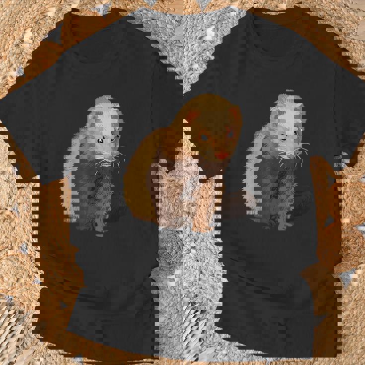 フェレットオーナーペットフェレット Tシャツ 高齢者への贈り物