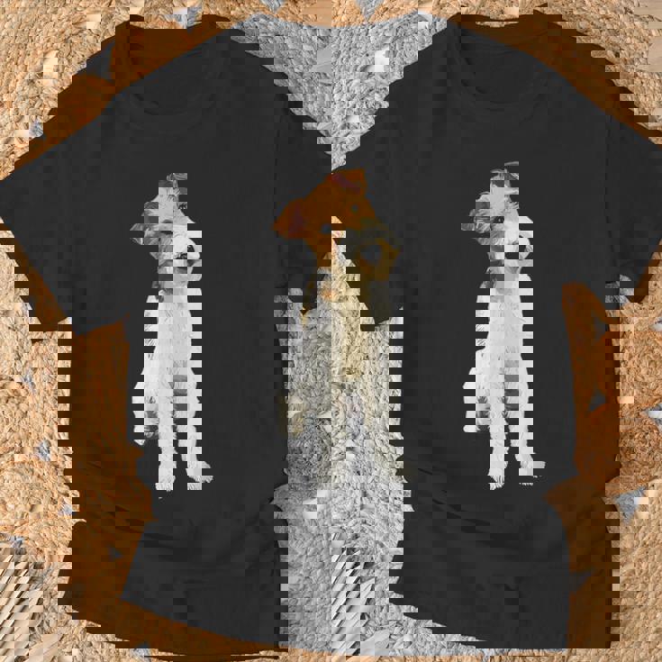 フォックステリアワイヤー Tシャツ 高齢者への贈り物