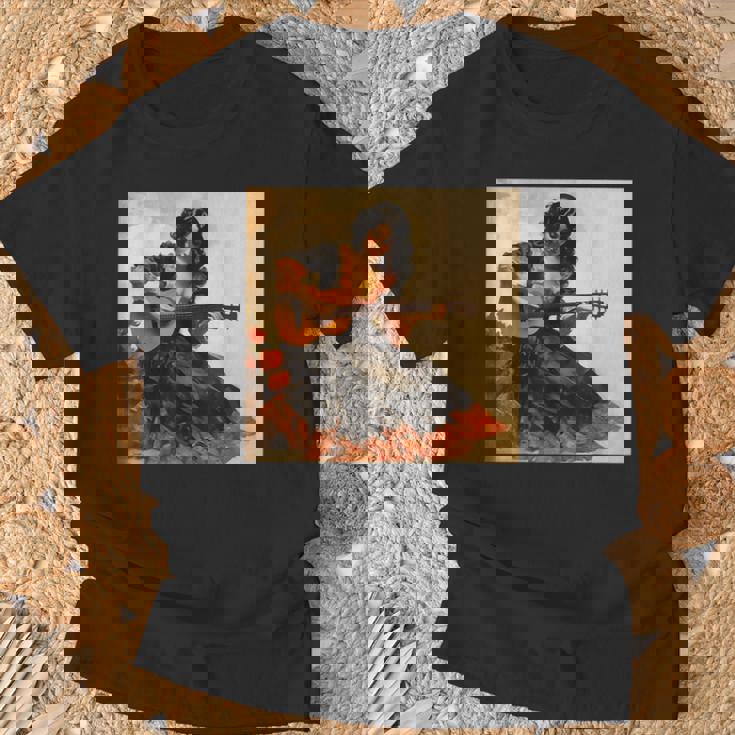 フラメンコダンサー セビリア Espana フラメンコ愛好家 スペインアート Tシャツ 高齢者への贈り物