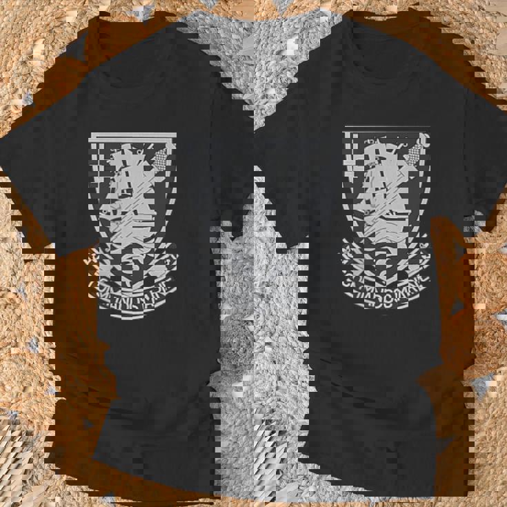 フランス軍特殊部隊テロ対策バックプリント Tシャツ 高齢者への贈り物