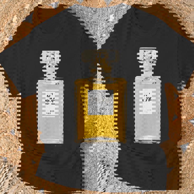 フランス香水ボトル Tシャツ 高齢者への贈り物