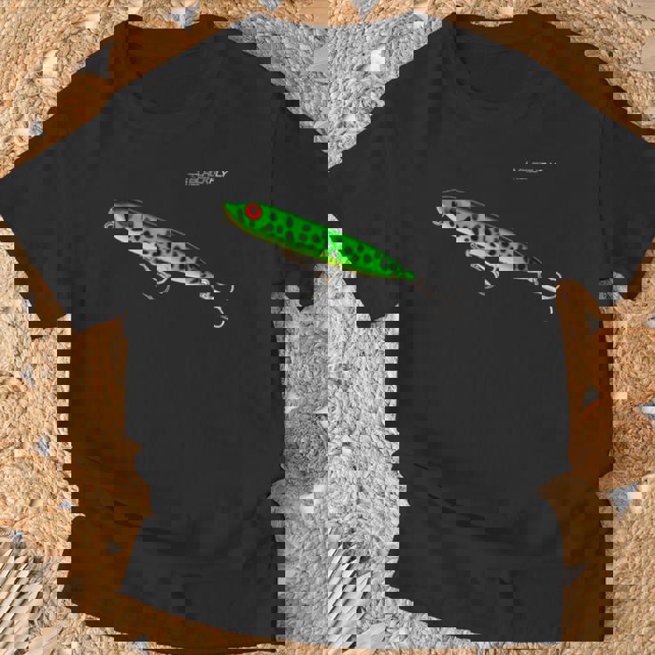 ブユバス釣りギフトトップウォータールアースプーク Tシャツ 高齢者への贈り物