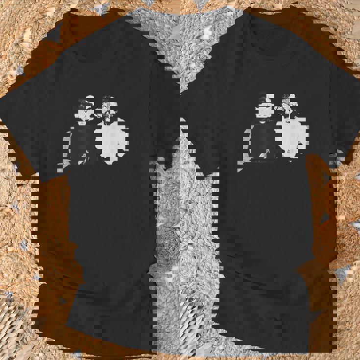 ブラックコーヒー オーブリー・ビアズリー 1895 Tシャツ 高齢者への贈り物