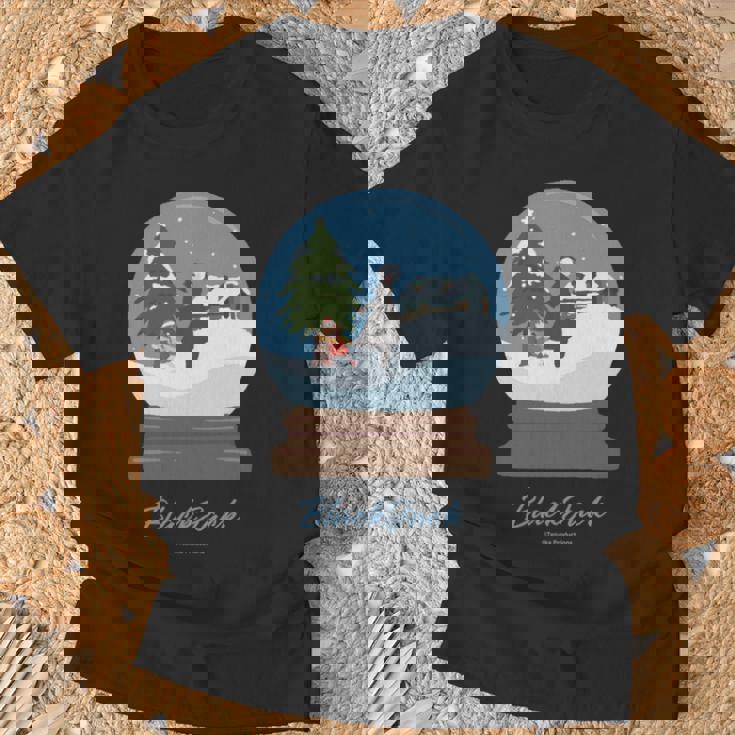 ブラック・ジャック クリスマス スノードームbj&ピノコ Ctezuka Productions 長袖tシャツ Tシャツ 高齢者への贈り物