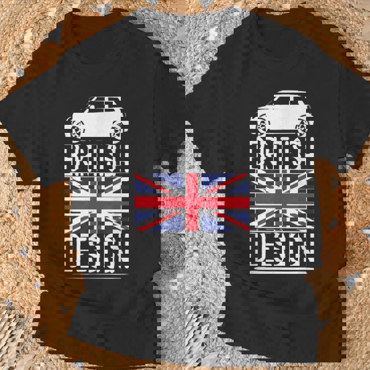 ブリティッシュクラシックカー ミニ Tシャツ 高齢者への贈り物