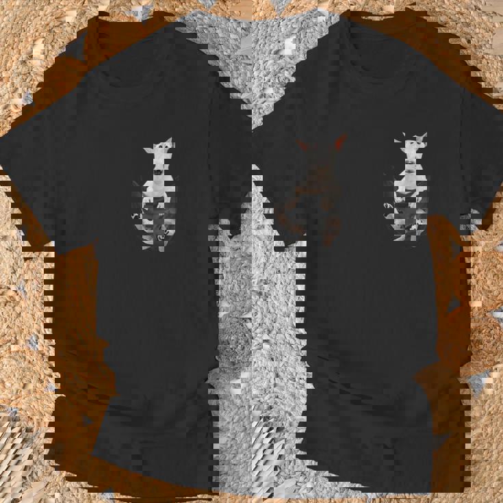 ブルテリア愛好家のためのポケットに入った面白いブルテリア Tシャツ 高齢者への贈り物