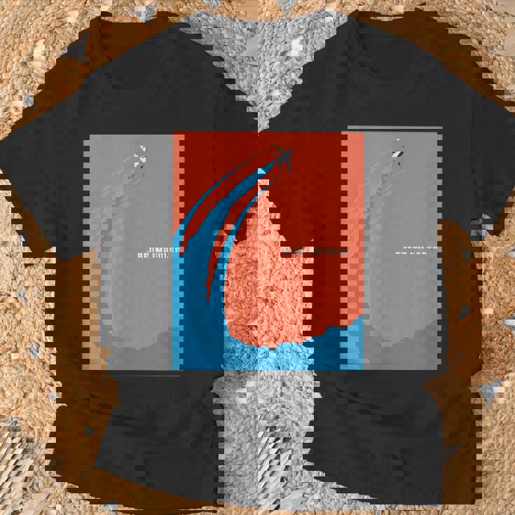 ブルーインパルスmoke Tシャツ 高齢者への贈り物