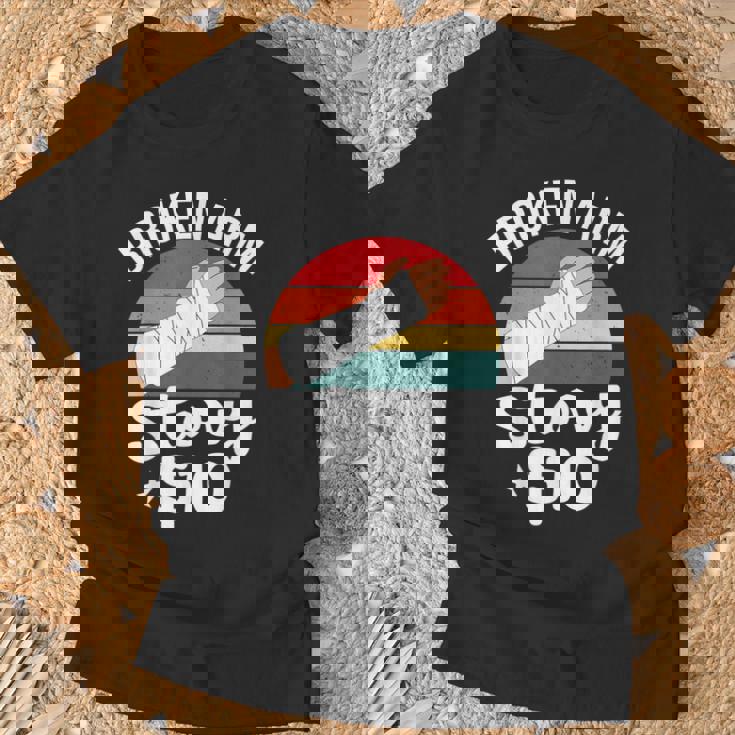 ブロークン・アーム・ストーリー $10 手の怪我 手首 面白い ヴィンテージ Tシャツ 高齢者への贈り物