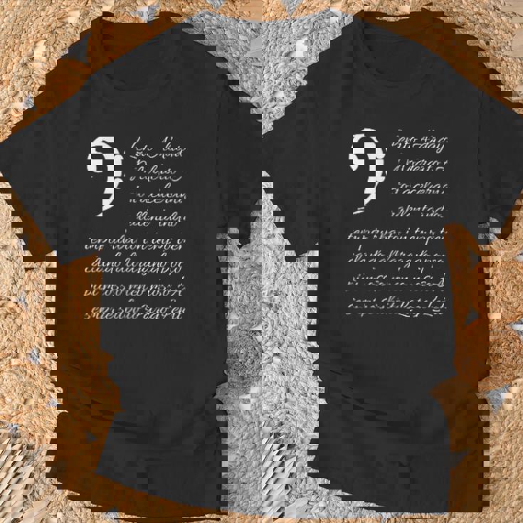 ヘ音記号 音符 音楽 楽譜 音楽用語 音楽雑貨 シンプル Tシャツ 高齢者への贈り物