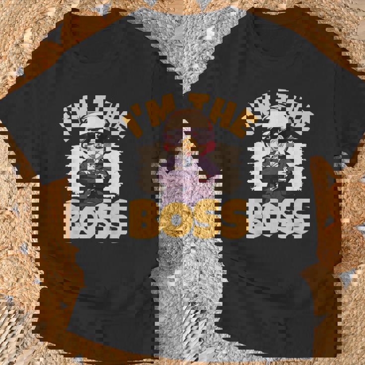 ベイビー・ボス「アイム・ザ・ボス」ライク・ア・ボス・キッズ Tシャツ 高齢者への贈り物