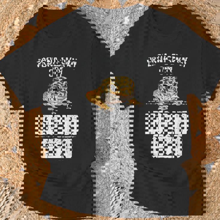 ペットヒョウモントカゲモドキギフト-私は私のヒョウモントカゲモドキが大好きです Tシャツ 高齢者への贈り物