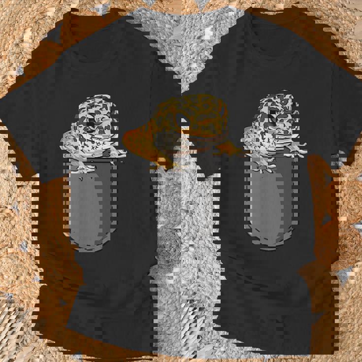 ペットヒョウモントカゲモドキギフト-私は私のヒョウモントカゲモドキが大好きです Tシャツ 高齢者への贈り物