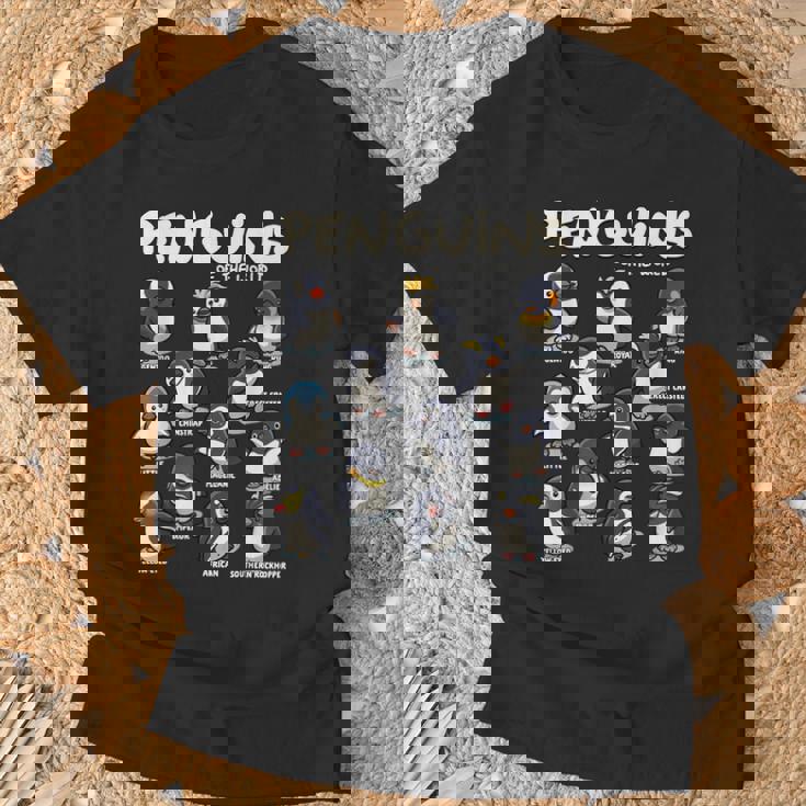 ペンギン ペンギン 世界の動物たち ペンギン愛好家 Tシャツ 高齢者への贈り物