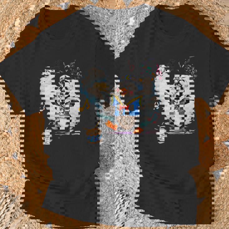 ペンギン 水兵 セーラー襟 錨マーク リボン 可愛い 赤 青 黄色 ピンク 水色 Tシャツ 高齢者への贈り物