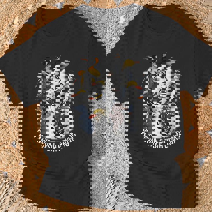 ペンギンアート 世界のペンギン ギフト Tシャツ 高齢者への贈り物