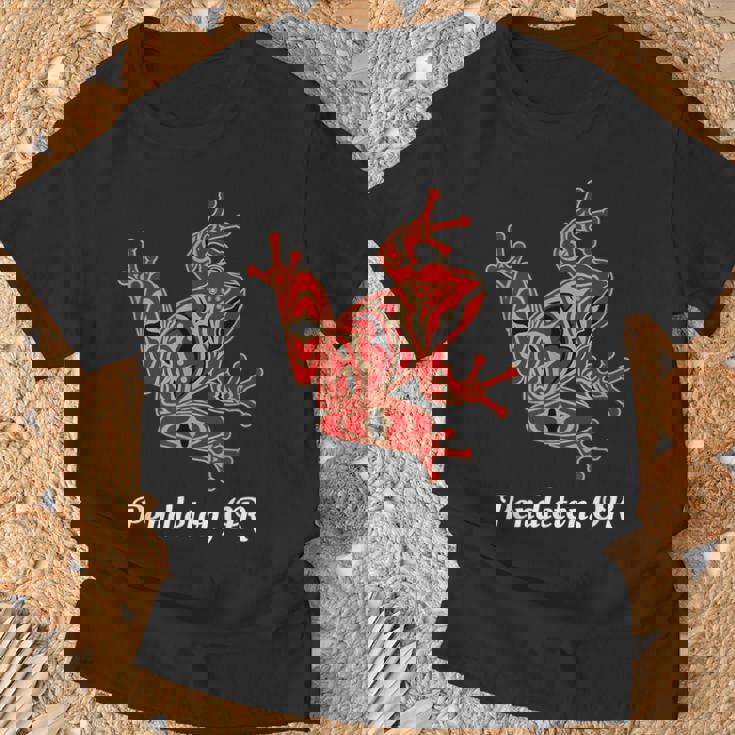 ペンドルトン、またはレッドブラックフロッグ ネイティブアメリカン パシフィックnw Tシャツ 高齢者への贈り物