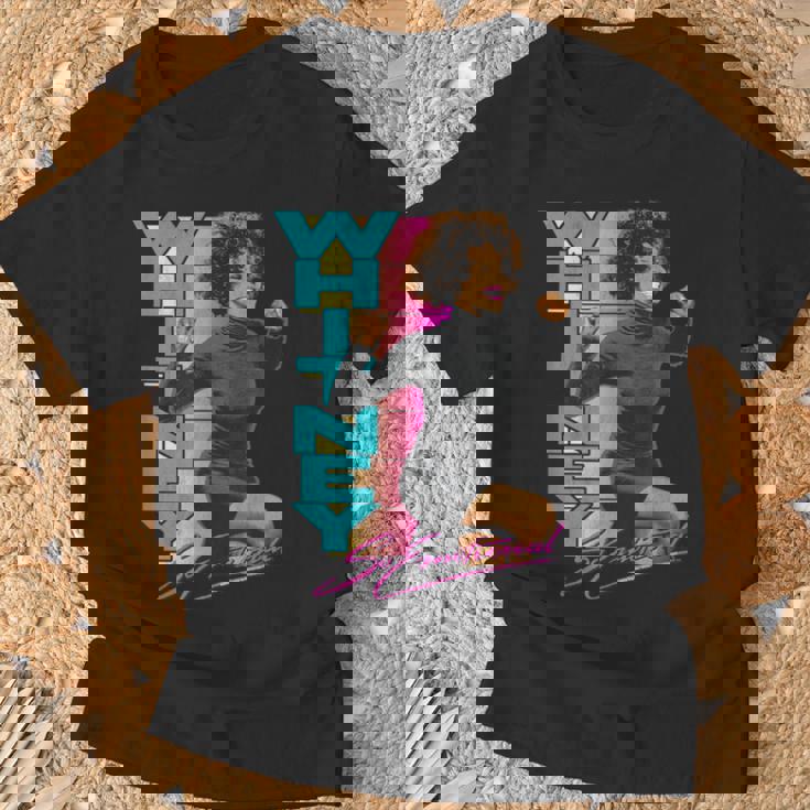 ホイットニー・ヒューストン・とても感情的 Tシャツ 高齢者への贈り物