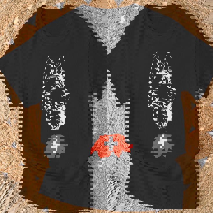 ホワイトスイスシェパード Tシャツ 高齢者への贈り物