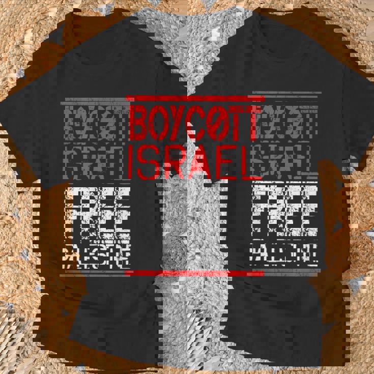 ボイコット イスラエル自由 パレスチナ Tシャツ 高齢者への贈り物
