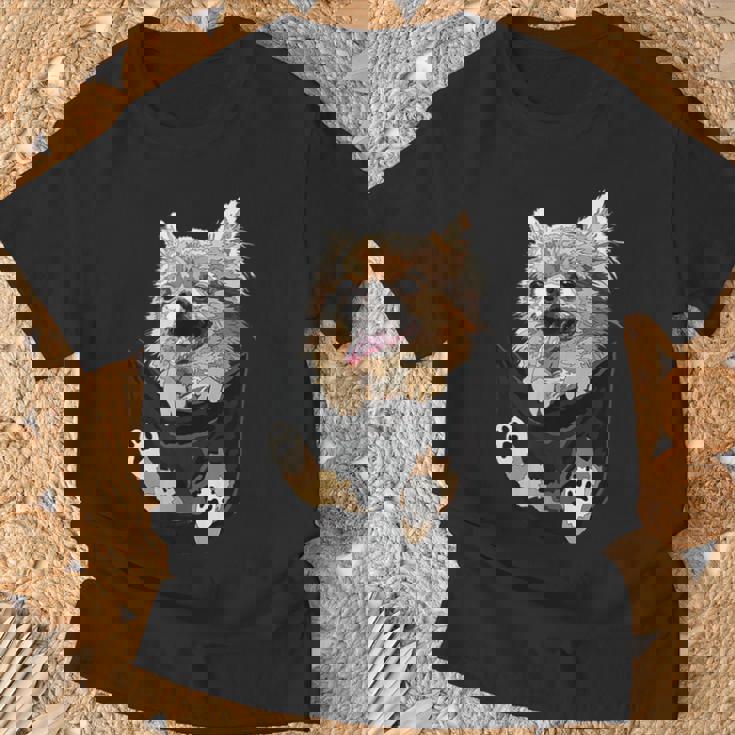 ポケットに入ったチワワ チワワ 長髪 チワワ 犬好き Tシャツ 高齢者への贈り物