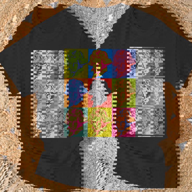 ポップアートクラシック音楽 音楽家 ベートーヴェン ヴァイオリン ピアノ チェロ 練習 音楽好き おもしろ デザイン Tシャツ 高齢者への贈り物