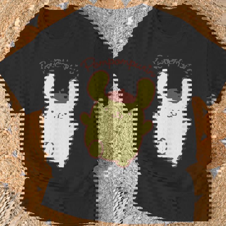 ポムポムプリン ジャンプ ダークカラー Tシャツ 高齢者への贈り物