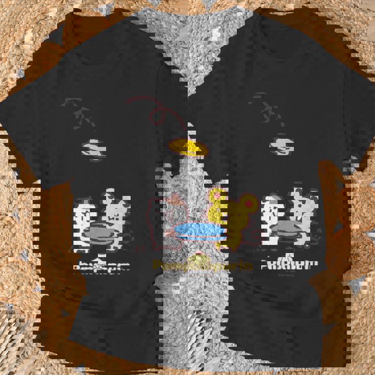 ポムポムプリン マフィン＆スコーン Tシャツ 高齢者への贈り物