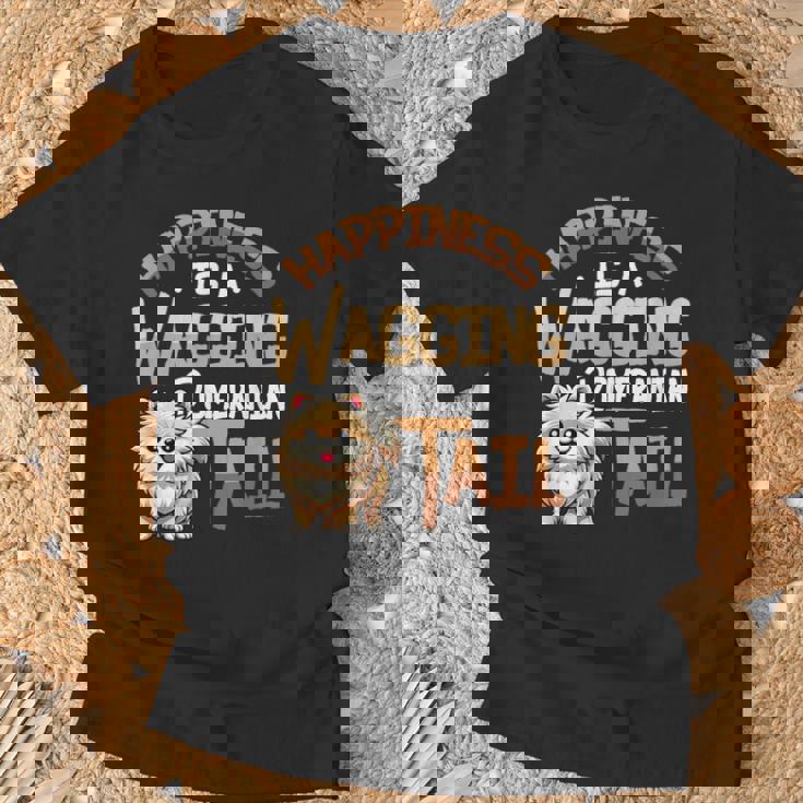 ポメラニアン犬種ポメラニアン Tシャツ 高齢者への贈り物