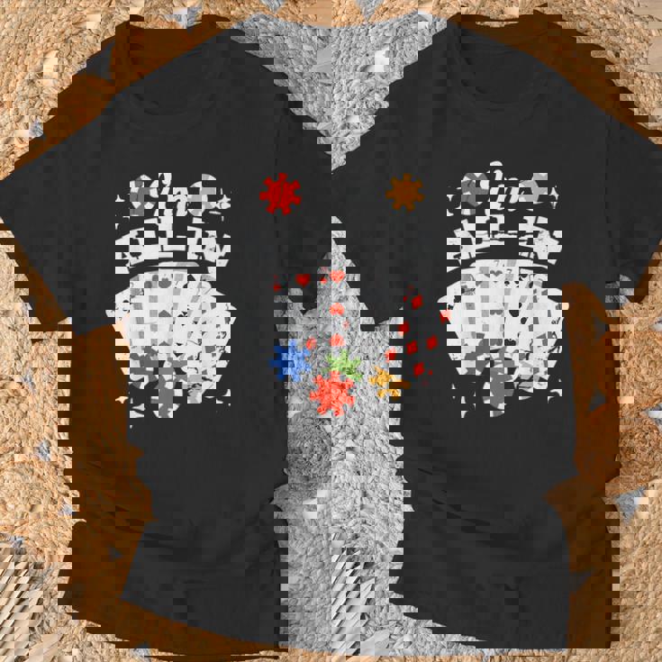 ポーカー 私はオールイン Tシャツ 高齢者への贈り物