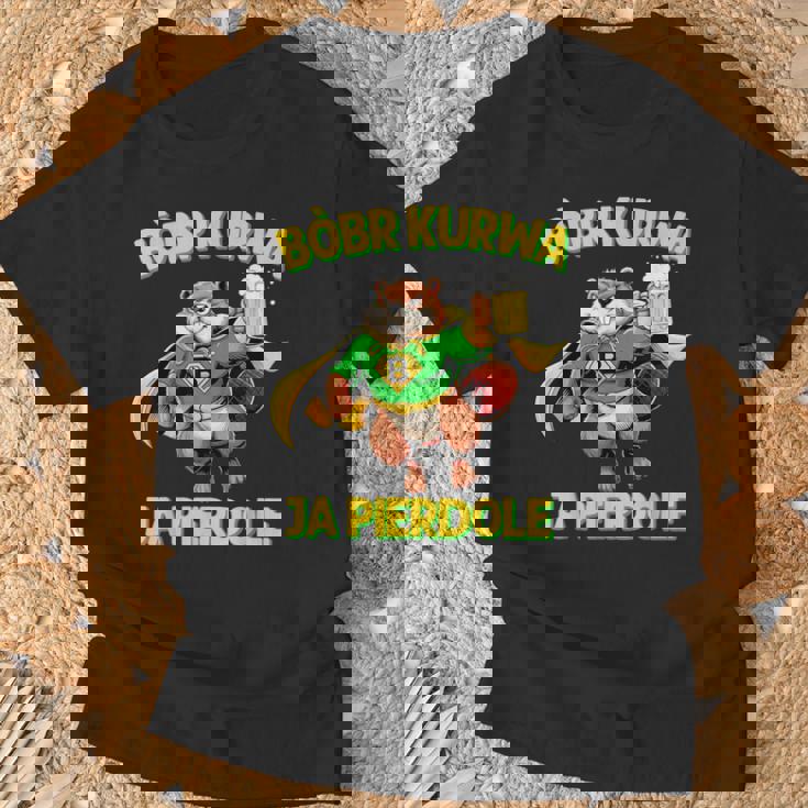 ポーランド製bober Meme Bóbr Bober Kurwa ポーランドビール はいpierdole Tシャツ 高齢者への贈り物