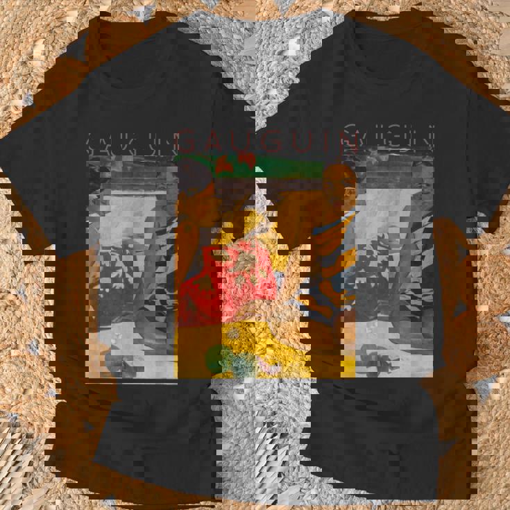 ポールゴーギャン-パラウアピ-どのようなニュース Tシャツ 高齢者への贈り物