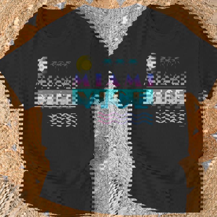 マイアミ・バイス Gradation Tシャツ 高齢者への贈り物