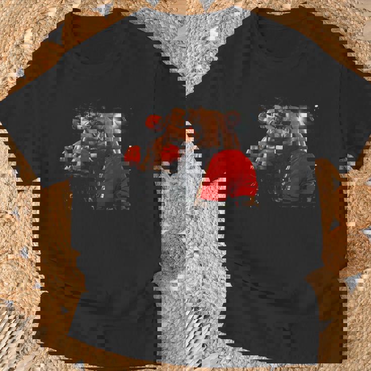 マイク・タイソン フランク・ブルーノ ヘビー級選手権ファイト 1989 Tシャツ 高齢者への贈り物