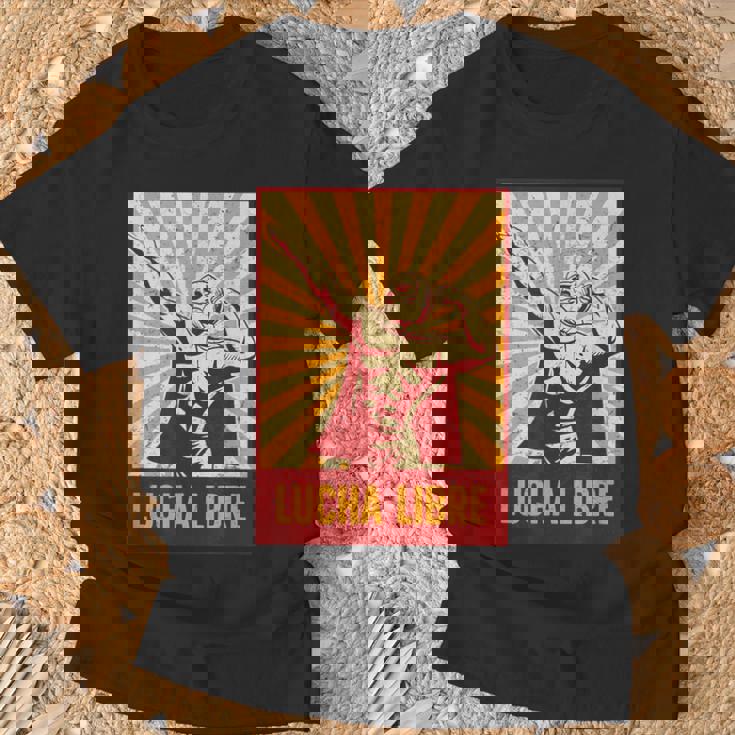 マスク付きレスラー – ルチャリブレ メキシカンレスリング Tシャツ 高齢者への贈り物