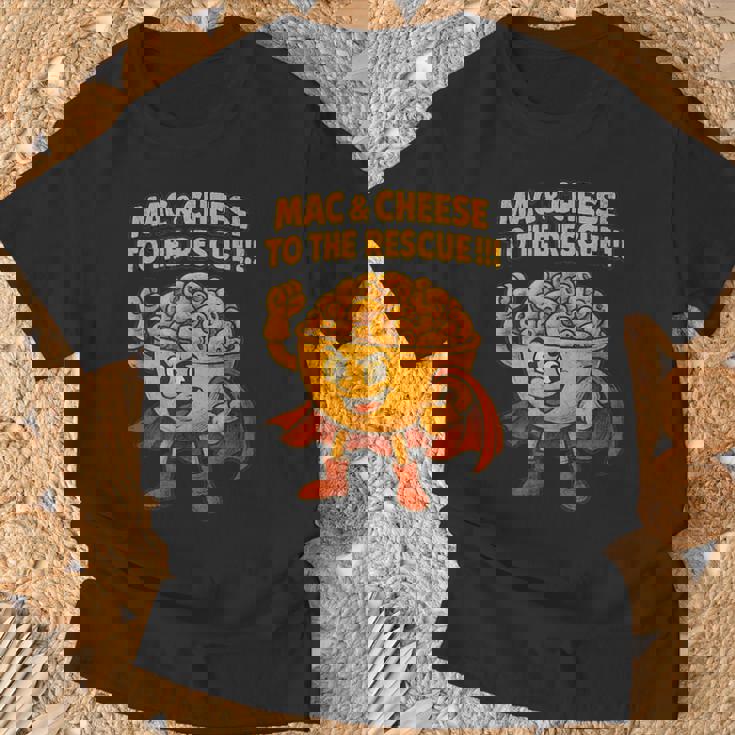 マック＆チーズ・トゥ・ザ・レスキュー！！！ Tシャツ 高齢者への贈り物