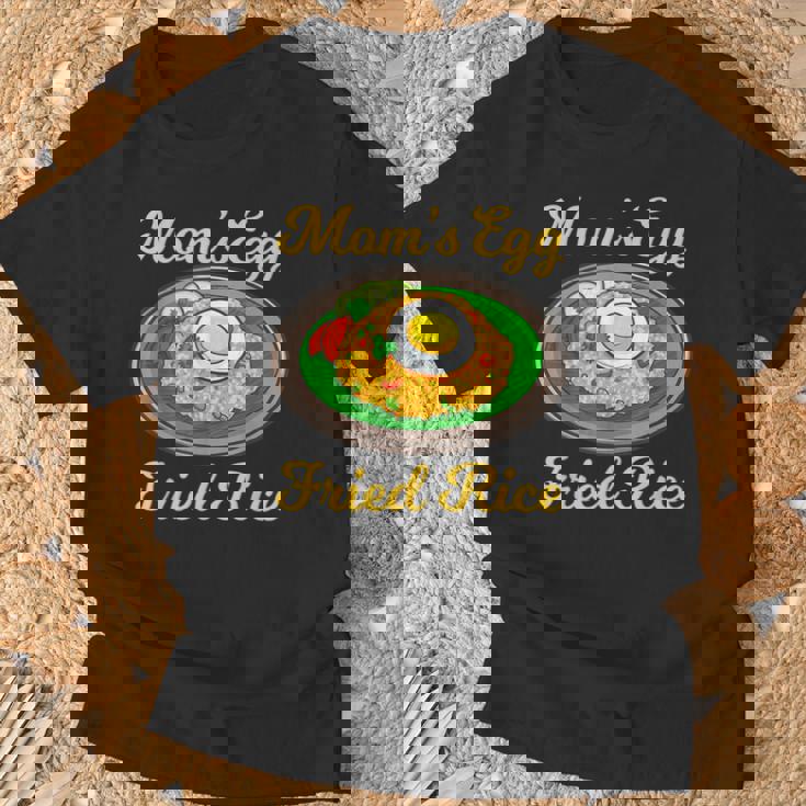 ママの卵 チャーハン目玉焼き Tシャツ 高齢者への贈り物