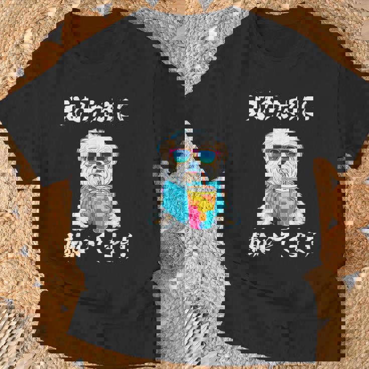 おもしろ マルチーズ 犬 犬 子犬 メンズ 犬好きグッズ おもしろい おもしろい 服 子犬 Tシャツ 高齢者への贈り物